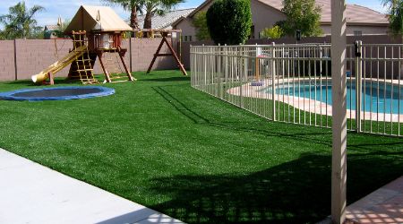 artificial turf installation