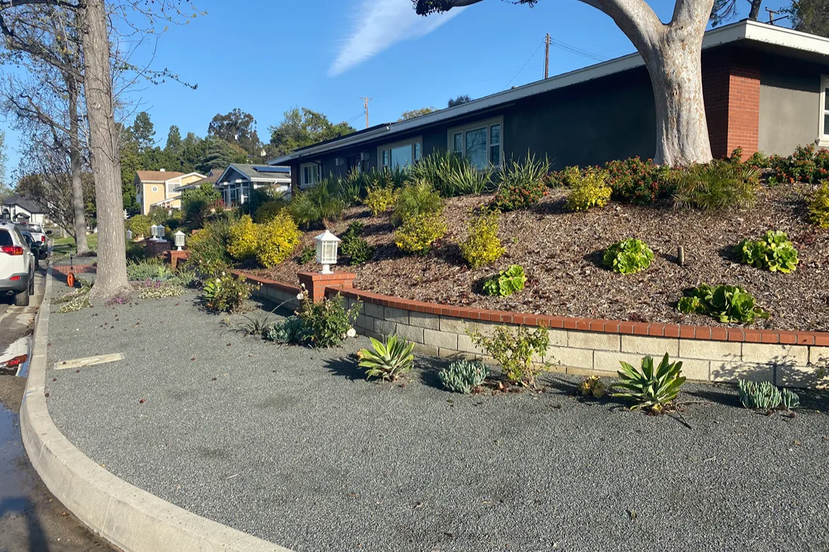 Third view of the Whittier corner lot before renovation